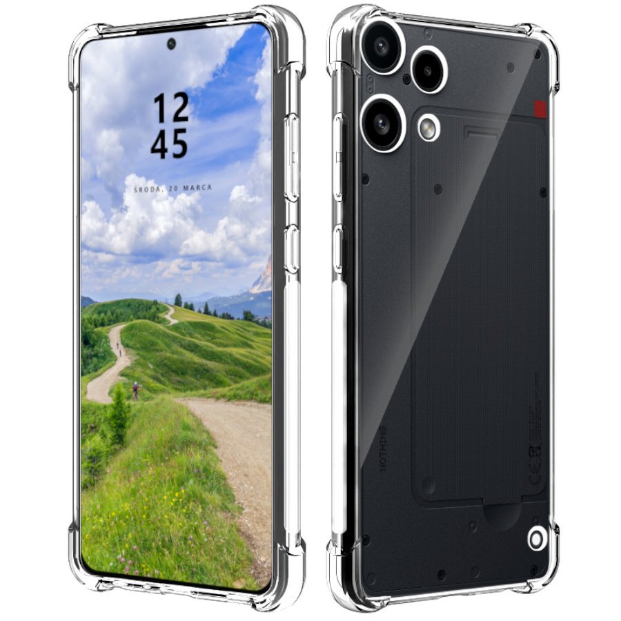 Etui do Nothing Phone 3A Lite 5G PANCERNE OCHRONNE SHOCKPROOF CLEAR CASE