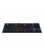 Klawiatury - D-E layout - Logitech G915 TKL, gaming keyboard Kolor: CZARNY, GL Linear, LIGHTSPEED - miniaturka - grafika 1
