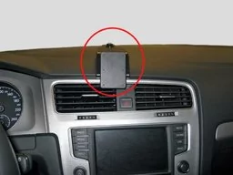 Bardzo mocny, bezinwazyjny wspornik montażowy do Volkswagen Golf VII 13-17 - Uchwyty samochodowe do telefonów - miniaturka - grafika 1