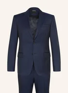 Moda i Uroda OUTLET - Zegna Garnitur Extra Slim Fit blau - miniaturka - grafika 1
