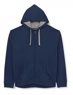 Kurtki męskie - HRM Męska kurtka M z kapturem, niebieski (Denim 7), 5XL - miniaturka - grafika 1