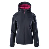 Bluzy sportowe damskie - Damski Softshell HI-TEC LADY NARMO M000117963 – Granatowy - miniaturka - grafika 1