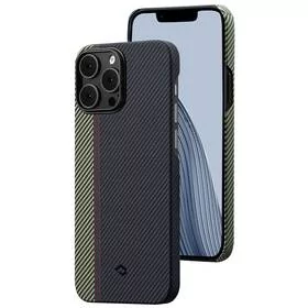Pitaka Obudowa dla telefonów komórkowych Fusion Weaving MagEZ Case 3 overture na Apple iPhone 14 Pro FO1401P Czarny