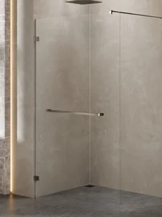 Kabina prysznicowa New Trendy Avexa 70x200 walk-in grafit EXK-7112 - Kabiny prysznicowe - miniaturka - grafika 1
