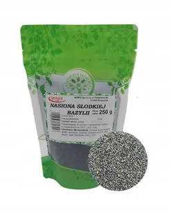NASIONA SŁODKIEJ BAZYLII TUKMARIA naturalny błonnik 250g AGNEX - Ziarna i nasiona roślin strączkowych - miniaturka - grafika 1