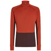 Bluzy sportowe męskie - Męska bluza Icebreaker ZoneKnit™ 260 LS Half Zip Rozmiar: M / Kolor: pomarańczowy - miniaturka - grafika 1