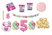 Balony i akcesoria - Zestaw MY LITTLE PONY 5 Urodziny Balony - miniaturka - grafika 1