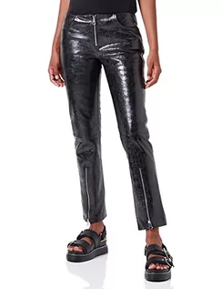 Spodnie damskie - Just Cavalli Spodnie damskie spodnie, 900 czarne, 10 - grafika 1