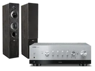 Zestawy stereo - Yamaha R-N800A (srebrny) + Tesi 561 (czarny) - miniaturka - grafika 1