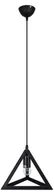 Lampy sufitowe - Elem Romb Wisząca Elem 6804/1 Black - miniaturka - grafika 1