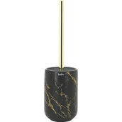 Akcesoria łazienkowe - Baliv Szczotka WC czarno-złota - miniaturka - grafika 1