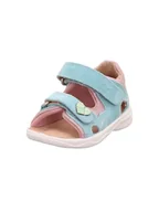 Buty dla dziewczynek - Superfit Sandały dziewczęce Polly, jasnozielony, różowy 7500, 18 EU - miniaturka - grafika 1