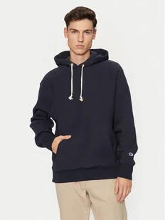Champion Bluza 220705 Granatowy Relaxed Fit - Bluzy męskie - miniaturka - grafika 1