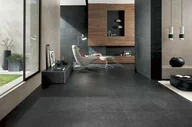 Płytki ceramiczne - Płytka Gresowa Seastone Black 60x60x2 cm - miniaturka - grafika 1