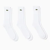 Skarpetki męskie - Skarpetki Lacoste Core Performance Socks White EUR 43-46 - miniaturka - grafika 1