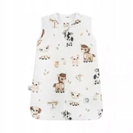 Śpiworki dla dzieci - Bonjure Cherie Bambusowy Śpiworek do spania Średniaka farma 3-12m 2TOG - miniaturka - grafika 1