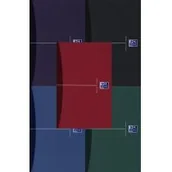 Szkolne artykuły papiernicze - Oxford Kołozeszyt A5 w kratkę 90 kartek Urban Mix Office Book mix - miniaturka - grafika 1