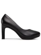 Czółenka - Clarks Czółenka Ambyr Joy 261577644 Czarny - miniaturka - grafika 1