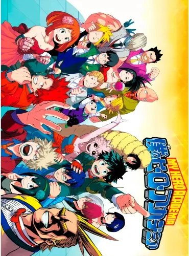 Plakat Anime My Hero Academia bnha_005 A2 (custom)