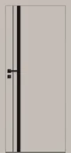 Drzwi wewnętrzne - Dre Drzwi Wewnętrzne Pełne Nova - Cell 50 Okleina Kaszmir Mat - miniaturka - grafika 1