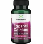 Suplementy diety - Eggshell Calcium with Vitamin D3 (60 kaps.) - miniaturka - grafika 1