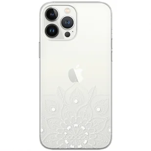Etui do Apple IPHONE 14 Mandale 008 Babaco Nadruk częściowy Biały - Etui i futerały do telefonów - miniaturka - grafika 1