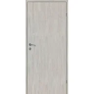 Drzwi wewnętrzne - Drzwi wewnętrzne 80P pełne gładkie dąb srebrne lakierowane 2 zawiasy prawe - miniaturka - grafika 1
