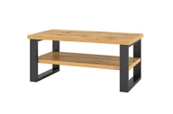Ławy i stoliki kawowe - Stolik kawowy Halle 99 - dąb wotan - miniaturka - grafika 1