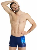 Kąpielówki męskie - Arena Kąpielówki w kolorze granatowym - miniaturka - grafika 1