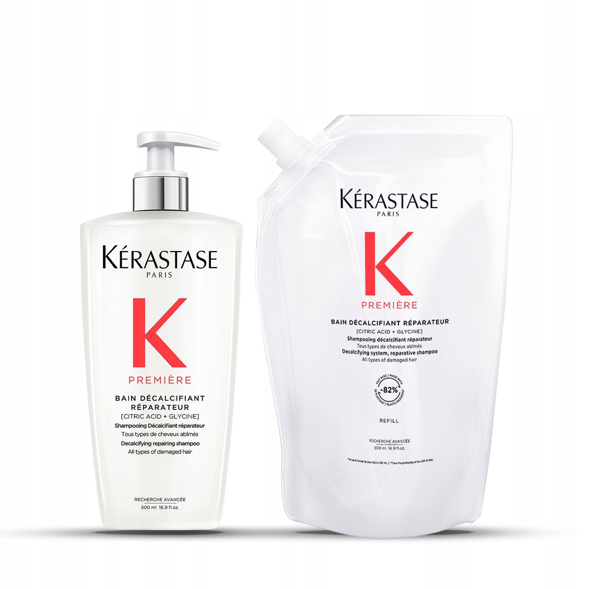 Kérastase Zestaw Première Szampon Do Włosów Zniszczonych 500 ml Refill