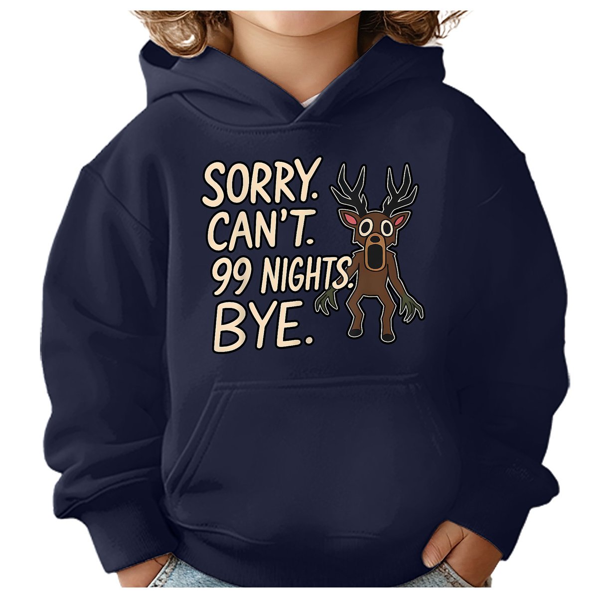 BLUZA DZIECIĘCA Z KAPTUREM 99 NOCY W LESIE ROBLOX 134-140 PREZENT