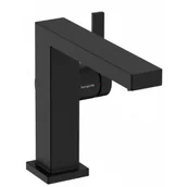 Baterie umywalkowe - HANSGROHE 73021670 Tecturis E Jednouchwytowa bateria umywalkowa 110 Fine, CoolStart bez kompletu odpływowego Czarny Matowy - miniaturka - grafika 1