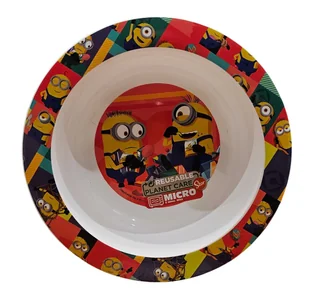 MINIONKI MINIONS  Miseczka Talerz Głeboki Dziecięcy - Miseczki i talerzyki dla dzieci - miniaturka - grafika 1