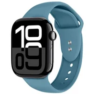 Akcesoria do smartwatchy - Pasek CRONG Liquid do Apple Watch (38/40/41/42mm) Niebieski - miniaturka - grafika 1