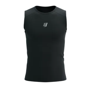 COMPRESSPORT Koszulka biegowa męska TRAIL RACING TANK black - Koszulki sportowe męskie - miniaturka - grafika 1