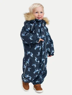 Reima Kombinezon zimowy Lappi 5100129C Granatowy Regular Fit - Kombinezony dla dzieci - miniaturka - grafika 1