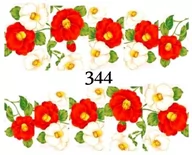 Ozdoby do paznokci - Naklejki wodne na paznokcie - nr 344 - miniaturka - grafika 1