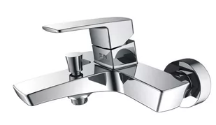 Bateria Wannowa Ścienna Teo Bez Zestawu Prysznicowego Chrom 02030Chr Emporia - Baterie umywalkowe - miniaturka - grafika 1