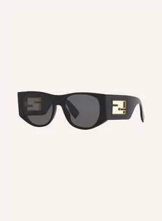 Okulary przeciwsłoneczne - Fendi Okulary Przeciwsłoneczne fn000725 Baguette schwarz - grafika 1