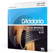 Struny gitarowe  - DAddario EJ11 Light (012 - 053) - miniaturka - grafika 1
