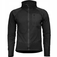 Bluzy męskie - MFH Lekka Bluza Polarowa Ocieplacz US Jacket Lining Podpinka Czarna S - miniaturka - grafika 1