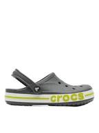 Klapki i japonki męskie - Crocs Klapki BAYABAND CLOG 205089-0GX Szary - miniaturka - grafika 1