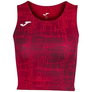 Joma Elite VIII Top Red - Koszulki i topy damskie - miniaturka - grafika 1