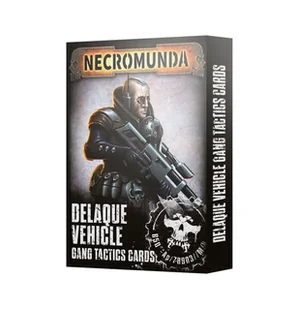Delaque Vehicle Gang Tactics Cards, Necromunda - Gry planszowe - miniaturka - grafika 1