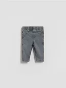 Spodenki dla niemowląt - Reserved - Spodnie z bawełną - ciemnoszary - miniaturka - grafika 1