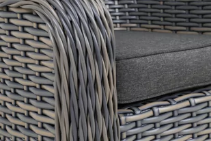 Meble ogrodowe technorattanowe Foggia Silk Grey / Grey Melange - Meble ogrodowe - miniaturka - grafika 10