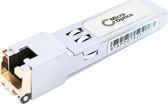 Moduł SFP MicroOptics SFP+ RJ45 Copper, 30m, CAT6a/7 MO-SFP-10G-T