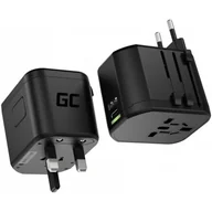 Ładowarki do telefonów - Green Cell Adapter podróżny TripCharge Pro USB USB-C 18W - miniaturka - grafika 1