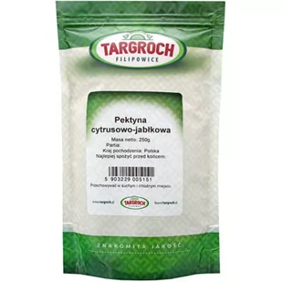 Targroch Pektyna amidowana cytrusowo - jabłkowa 250g 5903229005151 - Zdrowa żywność - miniaturka - grafika 1