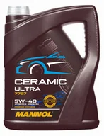 Oleje silnikowe - MANNOL 5W40 CERAMIC ULTRA 5L - miniaturka - grafika 1
